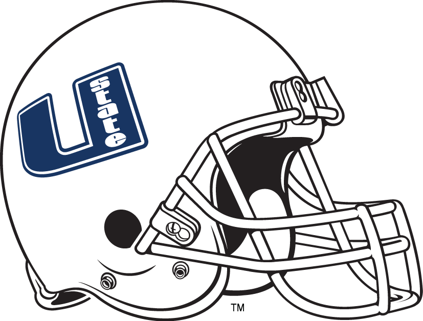 Utah State Aggies 2001-2011 Helmet Logo iron on transfers for T-shirts